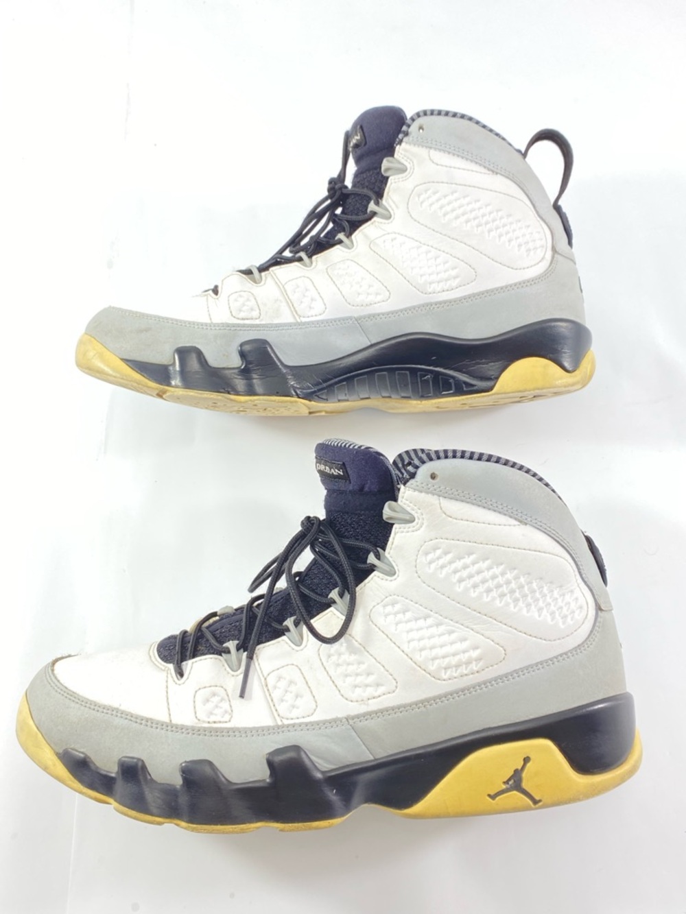 Air Jordan 9 ‘Baron’2014  302370-106 Retro Athletic Shoes Men’s :13 White Black
